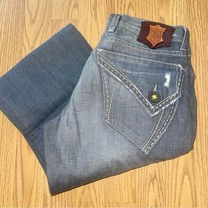 Men's Bootcut Jeans in Classic Gray